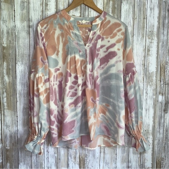 Entro Never Felt So Loved Top In Peach Splatter - Picture 4 of 8